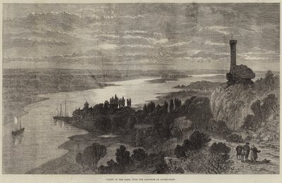 Vallée de la Loire, avec la Lanterne de Rochecorbon - Samuel Read